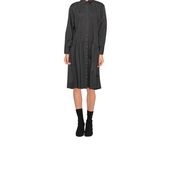 Caliban Gray Midi Dress US 6 - Picture 3 of 4